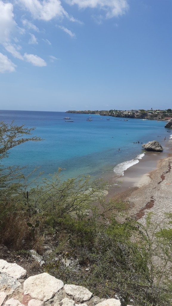 Playa en Westpun, Curazao