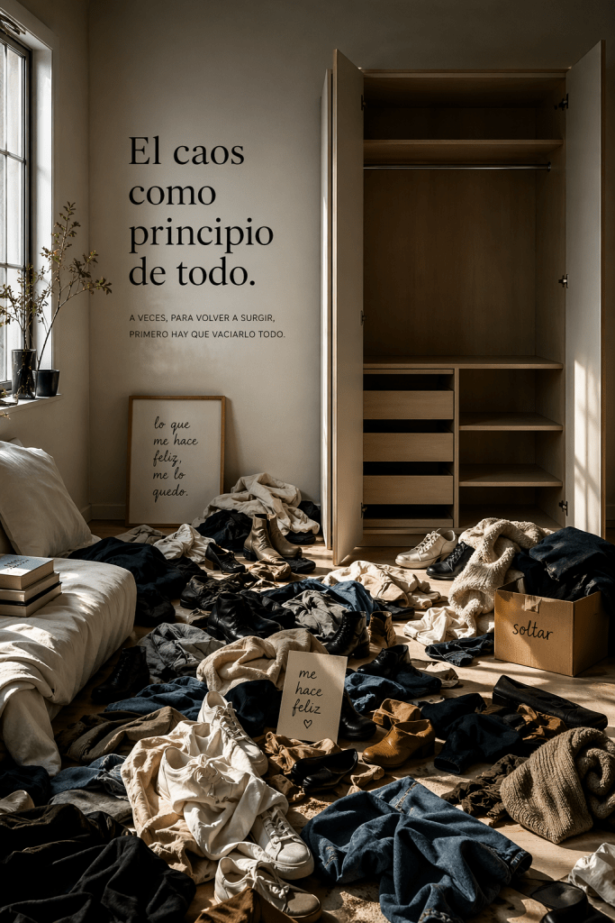 El caos como principio de todo. Representación gráfica