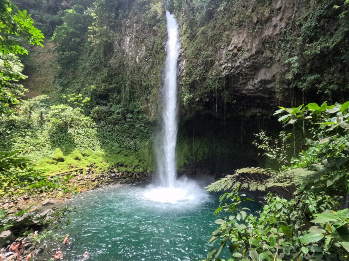 Catarata La Fortuna en Costa Rica