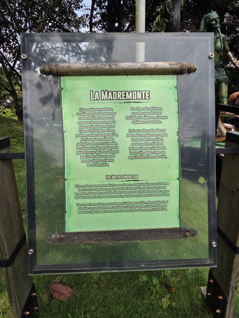 Leyenda de la Madremonte en Parque Mitos y Leyendas en Cafam Melgar