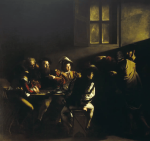 The Calling of Saint Matthew - Caravaggio