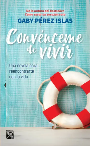Portada del libro convénceme de vivir
